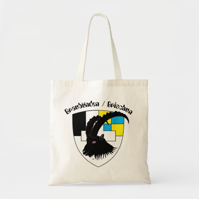 Graubünden Schweiz Tasche Tygkasse (Framsidan)