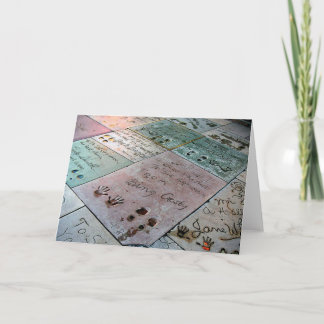 graumanns kinesiska teater kort