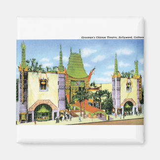 Graumans Chinese Theater Magnet