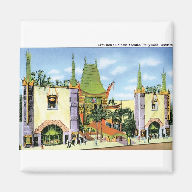 Graumans Chinese Theater Magnet (Framsidan)