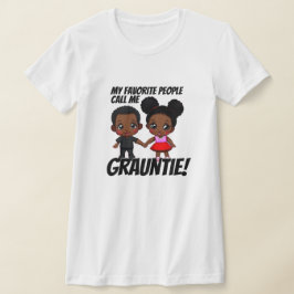 Grauntie Cute Boy & Girl T Shirt