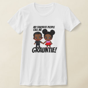 Grauntie Cute Boy & Girl T Shirt