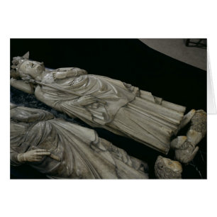 Grav av den Philippe droppen Le Bel, 1327 Hälsningskort