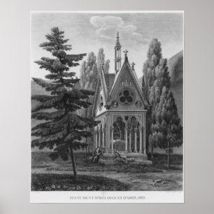 Grav av Heloise och Abelard Poster