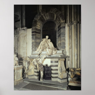 Grav av herr Joseph och damen Elizabeth Poster