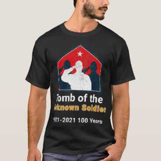 Grav av Okänd soldat 100-årsdagen 192120 T Shirt