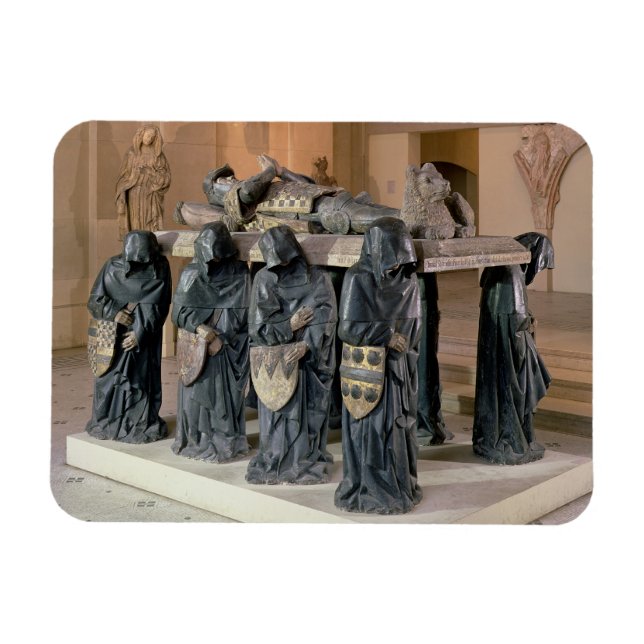 Grav av Philippe Pot (1428-94) från Citeaux Abbey, Magnet (Horisontell)