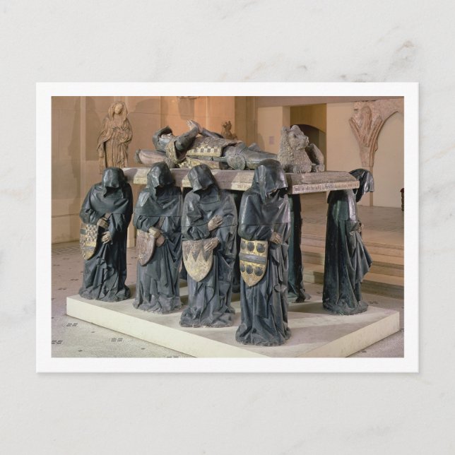 Grav av Philippe Pot (1428-94) från Citeaux Abbey, Vykort (Framsida)