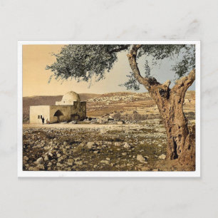 Grav av Rachel, Jerusalem, Heliga Land sällsynt Ph Vykort