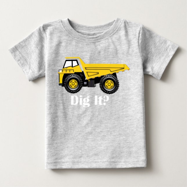 Gräv det? - Baby Bra Jersey T-Shirt  (Framsida)