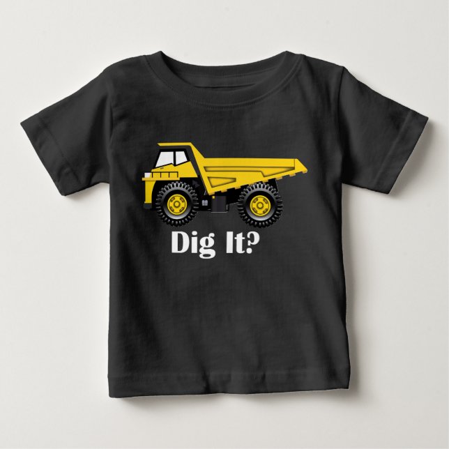 Gräv det? - Baby Bra Jersey T-Shirt (Framsida)