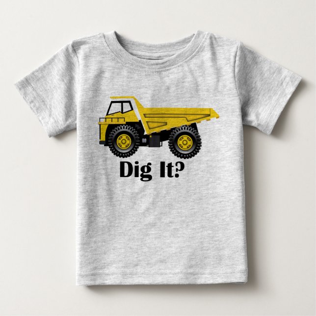 Gräv det? - Baby Bra Jersey T-Shirt (Framsida)