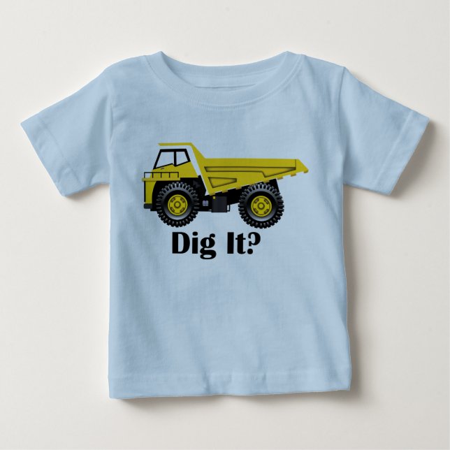 Gräv det? - Baby Bra Jersey T-Shirt (Framsida)