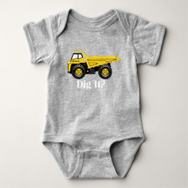 Gräv det? - Baby Jersey Bodykostym T Shirt