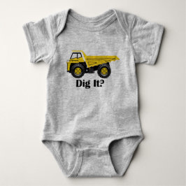 Gräv det? - Baby Jersey Bodykostym T Shirt