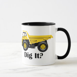 Gräv det? - Black 11 oz Ringer Mugg 