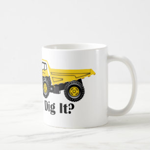 Gräv det? - Vit 11 oz Classic White Mugg 