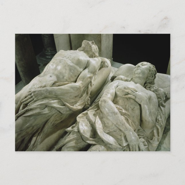 Grav för Catherine de Medici  och Henrik II Vykort (Framsida)