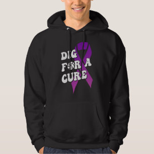 Gräv för en bock, bröstcancermedvetande volleyball hoodie