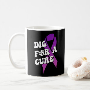 Gräv för en bock, bröstcancermedvetande volleyball kaffemugg