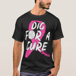 Gräv för en ren medvetenhet om bröstcancer i Volle T Shirt