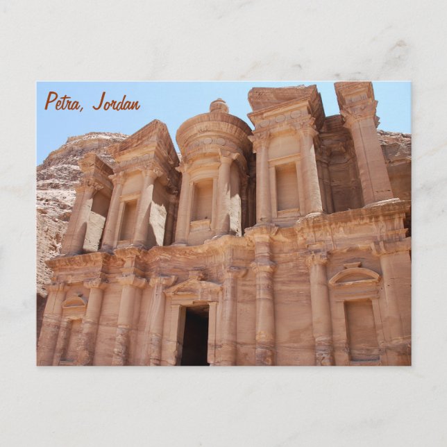 Grav för Petra-Jordanienslott Vykort (Framsida)