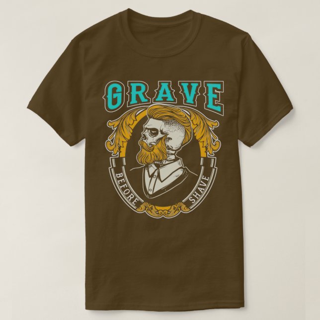 Grav före sparad sträng t shirt (Design framsida)