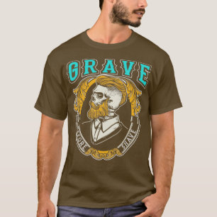 Grav före sparad sträng t shirt