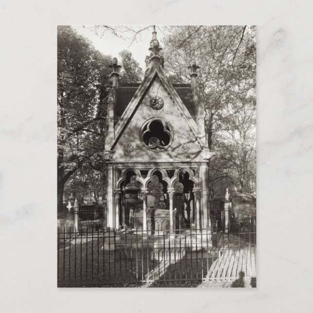 Grav i Abelard och Heloise, byggt 1817 Vykort (Framsida)