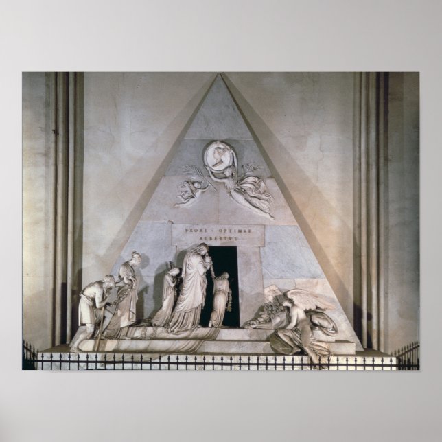 Grav i ärkebiessen Maria Christin Poster (Framsidan)