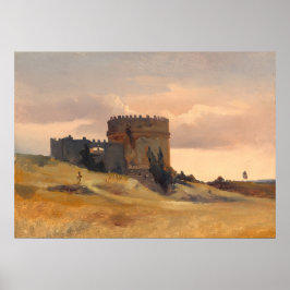 Grav i Caecilia Metella - Fleury Fine Art Poster