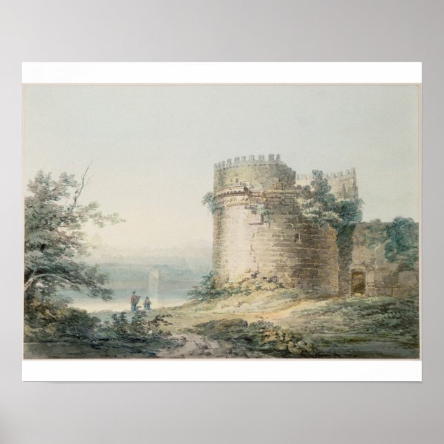 Grav i Cecilia Metella, Rom Poster (Framsidan)