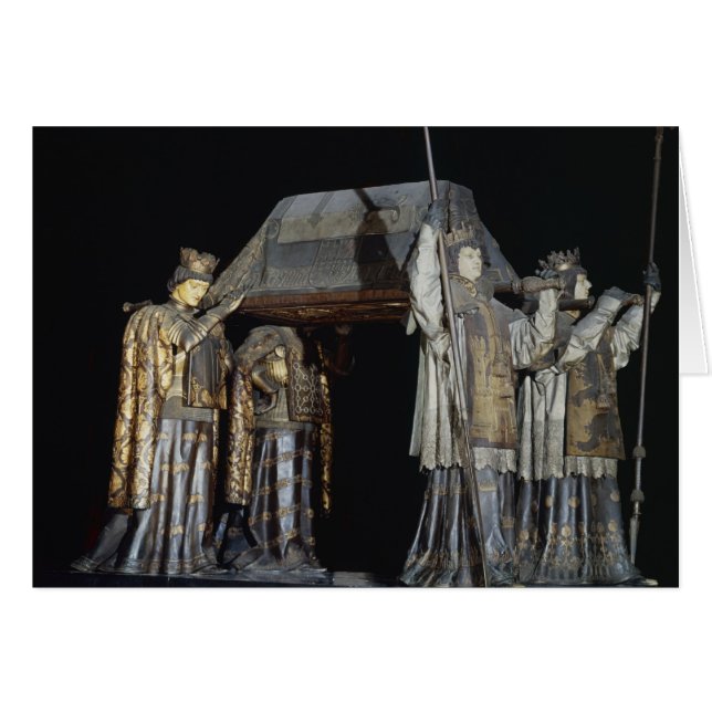 Grav i Christopher Columbus Hälsningskort (Framsidan Horizontal)