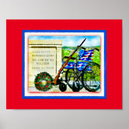 "Grav i den okända soldaten" Poster