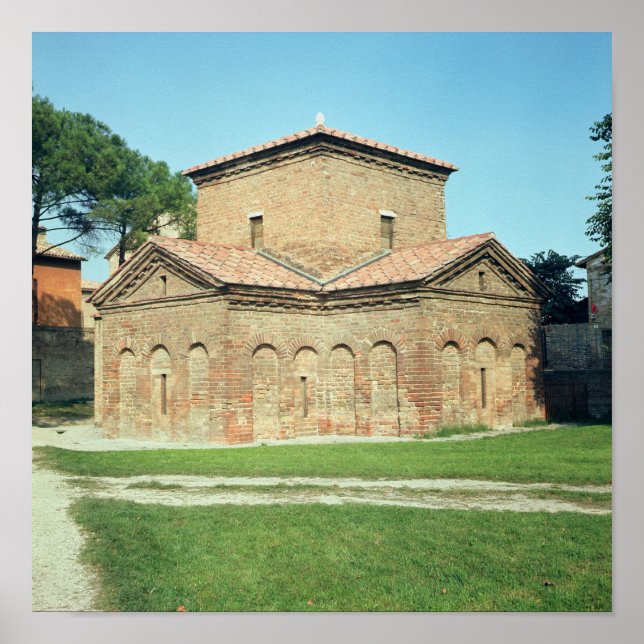 Grav i Galla Placidia, c.450 Poster (Framsidan)