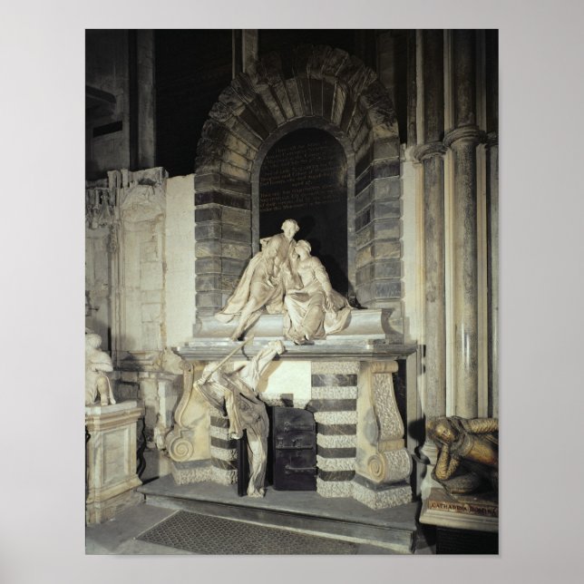 Grav i Herr Joseph och Dam Elizabeth Poster (Framsidan)