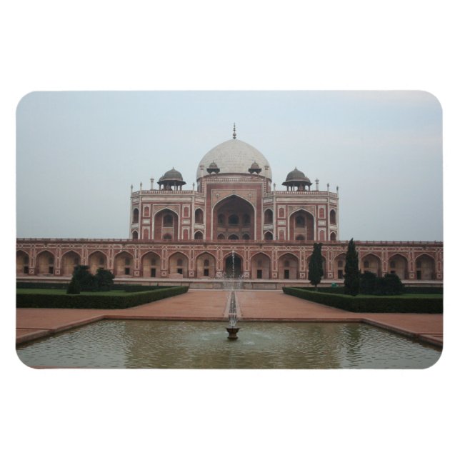 Grav i Humayun Delhi Indien Magnet (Horisontell)