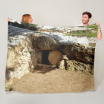 GRAV i JESUS Fleecefilt<br><div class="desc">UNDERBAR GIFT</div>