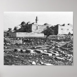 Grav i Kung David i Jerusalem Poster