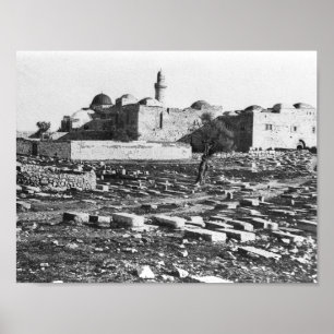 Grav i Kung David i Jerusalem Poster