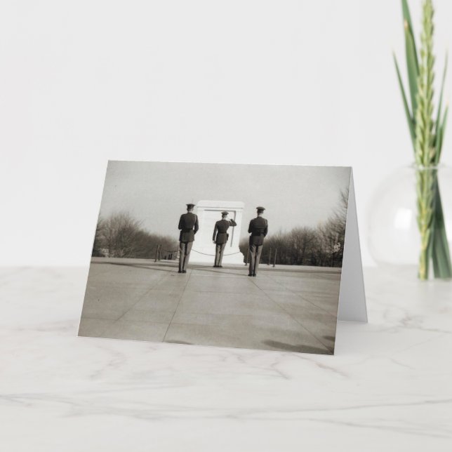 Grav i okänd Solider 1954 Kort (Framsida)