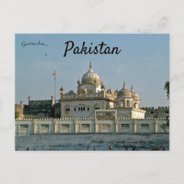 Grav i Ranjit Singh Lahore Pakistan Vykort
