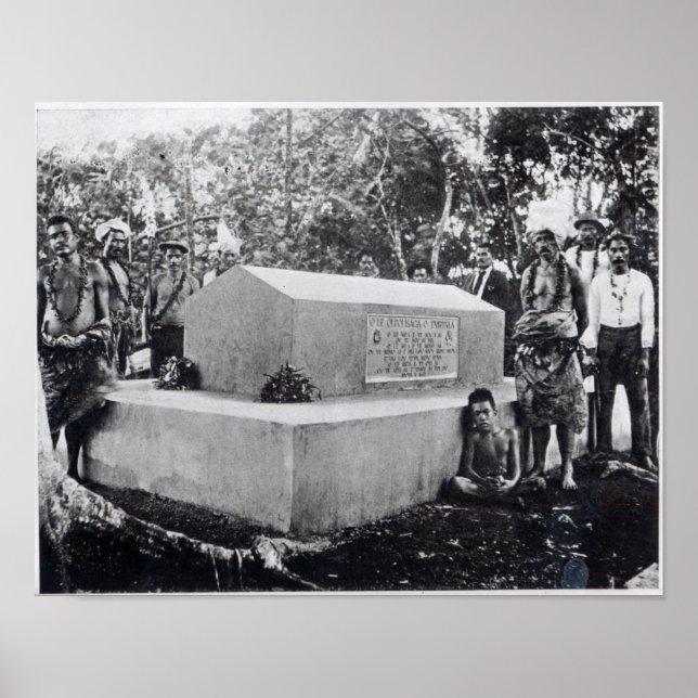 Grav i Tusitala Poster (Framsidan)