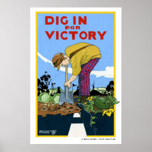 Gräv in för seger poster