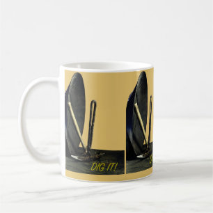GRÄV IT! Panorering och gruvdrift i guld. Hämta pl Kaffemugg