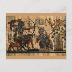 Grav Painting på Papyrus Vykort