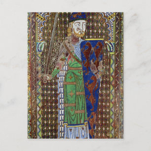 Grav plaque of Geoffrey Plantagenet Vykort