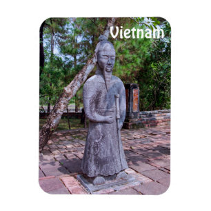 Grav vid Emperor Khai Dinh - Hue, Vietnam Magnet