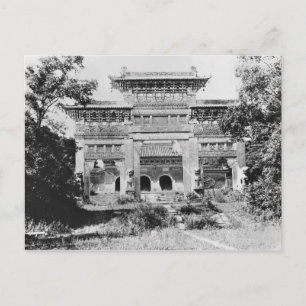 Grav vid kejsaren Qing Taizong Vykort
