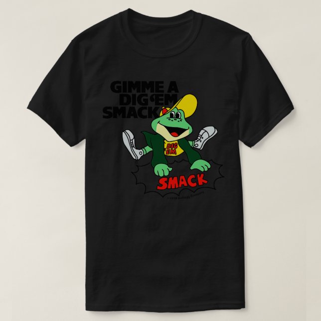 Gräv Vintagen Em-smetar T Shirt (Design framsida)